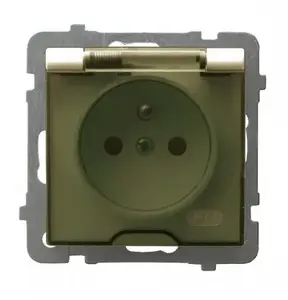 Kontaktligzda Ospel GPH-1GZ/m/27/d IP44 16 A, 71×71×41 mm