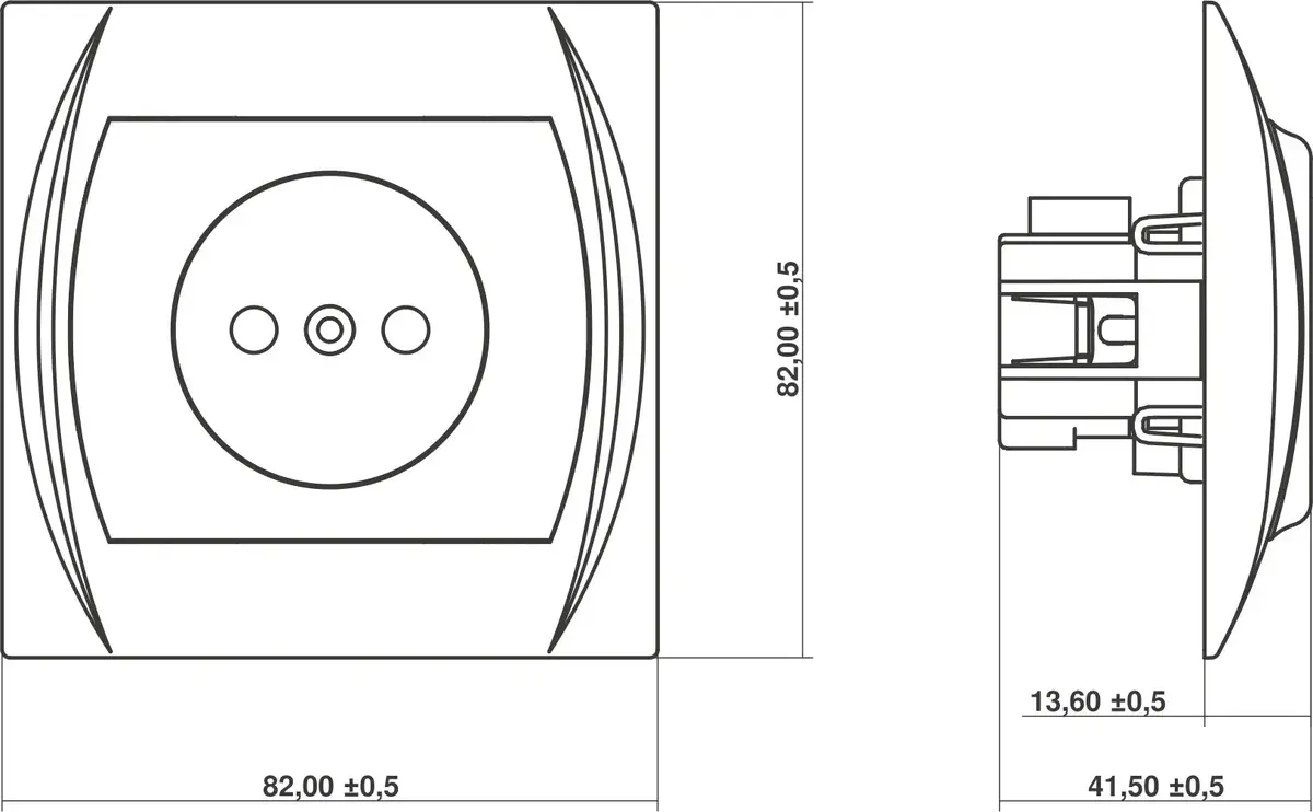 Socket outlet Karlik LGP-1 Photo 2