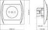 Socket outlet Karlik LGP-1 Photo 2