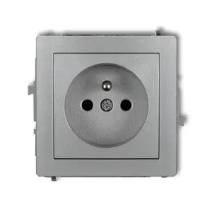 Розетка электропитания Karlik 7DGP-1z, 250 В, 16 А, IP20