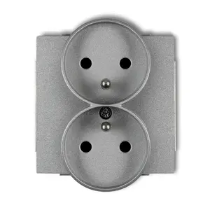 Socket outlet Karlik 7DGPR-2z, 250 V, 16 A, IP20