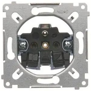 Механизм розетки с заземлением Kontakt-Simon SGZ1CM — 16A 250V~ с быстрыми клеммами