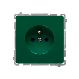 Socket outlet Kontakt-Simon BMGZ1Z.01/33 — plastic housing, IP20, 250 V, 75×75×40.5 mm