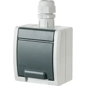 Розетка 2P+E IP65 ELEKTROPLAST AQUANT модель 1241-65