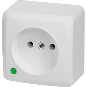 Kontaktligzda vienkārša virsmas 2P 16A ELEKTROPLAST BERG (3740-00)