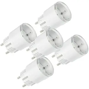 Smart outlet set Schneider Electric Shelly Plug S MTR Gen3 — 5× 12A white