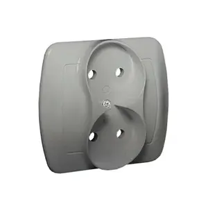 Розетка Kontakt-Simon AG2/26, корпус пластик, IP20, 250 В, 90×37.5×80.5 мм