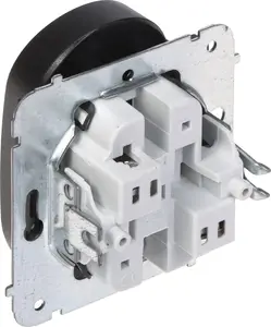 Electrical double socket outlet ELEKTROPLAST SANTRA/4143-19/EPN 230V 16A