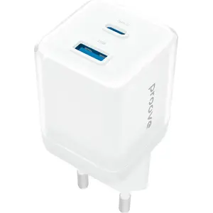 Smart Plug Socket Proove WCPU30111202 — Wall Charger 30W with USB-A QC3.0 and USB-C PD3.0, White