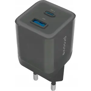 Viedais kontaktligzda Proove SB9868 — 30W kopā, USB‑A QC3.0 un USB‑C PD3.0, melna