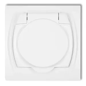 Розетка Karlik LGPB-1z, 10 A, 250 V, степень защиты IP20