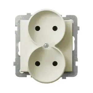 Розетка Ospel GP-2RR/m/27, 16 A, IP20 Photo 1