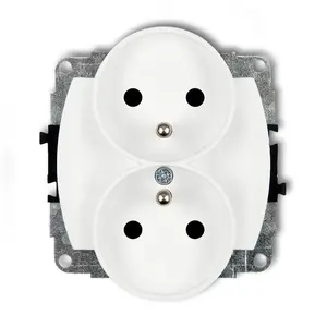Розетка электрическая Karlik GPR-2z 16 A 250 V IP20