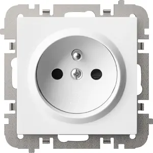 Socket outlet 2P+Z flush-mounted without frame ELEKTROPLAST Vestra 3833-10 IP20 white