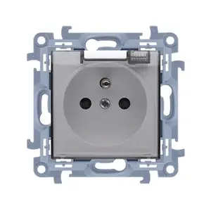 Socket-outlet Kontakt-Simon CGZ1B.01/11A, IP44, 250 V, White, 86×86×44 mm