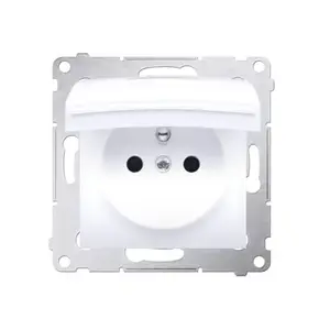 Розетка Kontakt-Simon DGZ1BUZ.01/11 белая IP44 250 В 75×75×45 мм