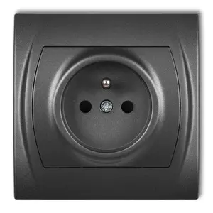 Розетка Karlik 11LGP-1z — 16 A, 250 V, IP20