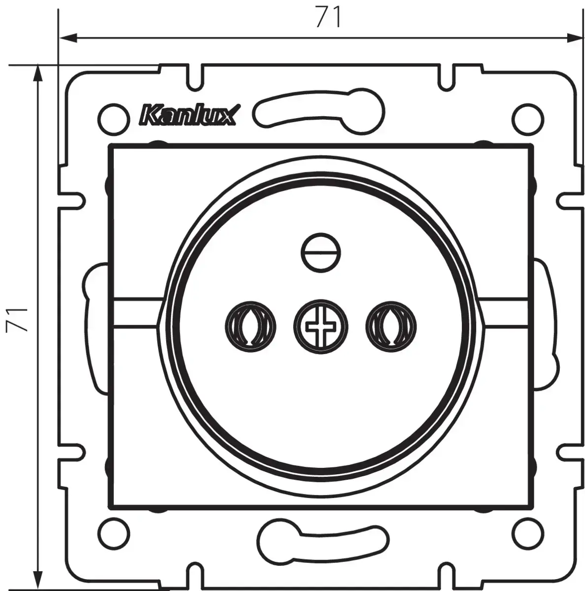 Kanlux 25090 socket outlet — 250 V 16 A Photo 2