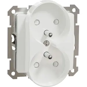 Schneider Electric GN.2-KR.Z/U white mounting frame for Sedna series switches and sockets