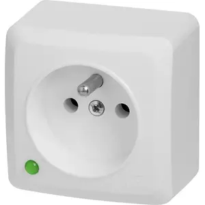 Wall Socket Outlet ELEKTROPLAST BERG 2P+Z 16A model 3733-00 for surface mounting