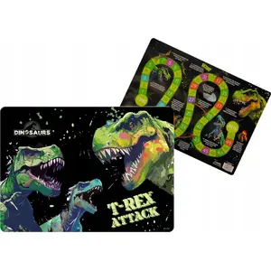 Table placemat Derform Dinozaur 290×400 mm, PVC/film surface, model PLADN20