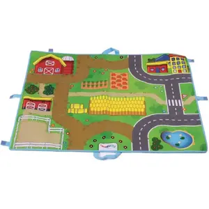 Игровой коврик Viking Toys Mata City Farma модель 045-5206 для сюжетных фермерских игр