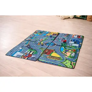 Car Floor Mat Set SIMBA MATA ULICE AUTO 70x80 mix4 SIMB WB