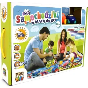 Игровой гоночный коврик с машинкой Pro Kids 458661 — детский трек для игры