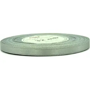 Satin Ribbon BREWIS 12 mm x 23 m, grey