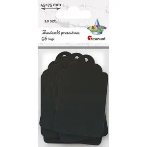 Gift tag cardboard Titanum 45×75 mm pack of 10 – model 455118
