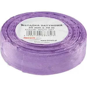 Satin Ribbon BREWIS 25 mm / 32 mm, color 187 purple, model AA056BRW