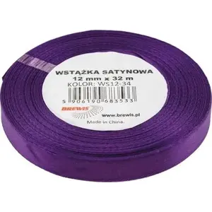 Satin Ribbon BREWIS 12 mm x 32 m, color 34