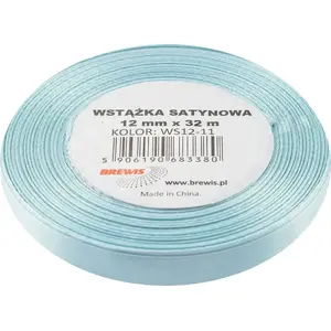 Satin Ribbon BREWIS 12 mm x 32 m, color 11, brand BREWIS