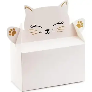 Cardboard cake boxes UNIQUE Kotek, decorative, set of 6