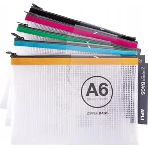 Zipper Bag Apli A6 168×125 mm, assorted colors