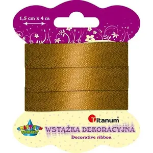 Metallic Ribbon Titanum 15 mm x 4 m, gold