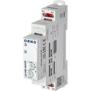 ORNO Time Relay OR-PRE-452/UNI — adjustable timed switching relay