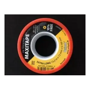 Teflon tape for gas installation 13 m, 12 × 0.1 mm, No name