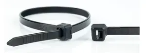 Освобождаемый хомут STABILUS 110349071 — полиамид, 710×9 мм, чёрный, 100 шт.