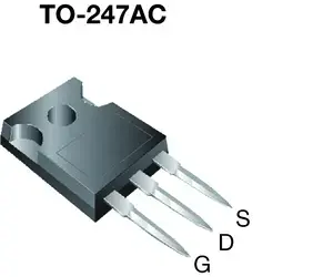 Power MOSFET Vishay IRFP9140 P-kanāla, caururbuma montāža, IRFP9140PBF