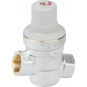 Редуктор давления CALEFFI RED.CI.WODY 1/2" хром, 16 бар, модель 533041