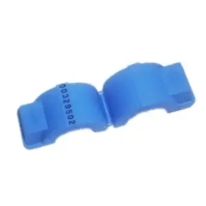 Sealing Clamp B_METERS SAF 1/2" for water meter connection DN15, tamper-evident plomba