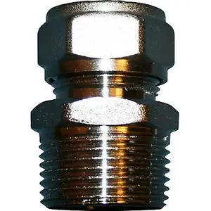 Компрессионный переходник Wavin 20 x 3/4" ниппель для Alupex трубы