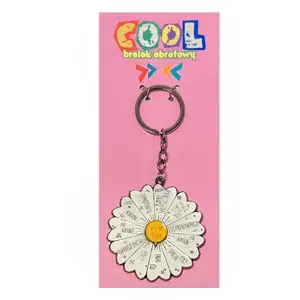 Keychain swivel MCD — 'cool. Mój plan' decorative rotating keyring