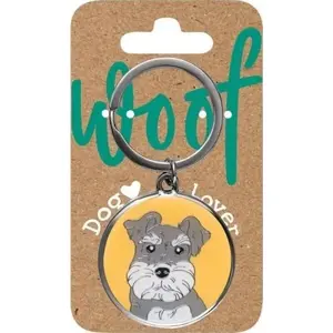 Keychain for dog owners Artyk – Schnauzer design key ring