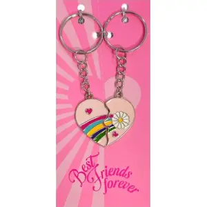 Keychain MCD Best friends Tęcza — key ring accessory with rainbow design