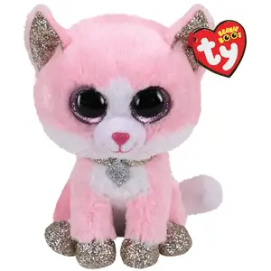 Игрушечная кошка TY Beanie Boos Fiona мягкая плюшевая коллекционная игрушка