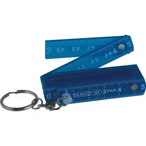 Keychain tape measure Dedra M311.104 — compact folding measuring tape keyring