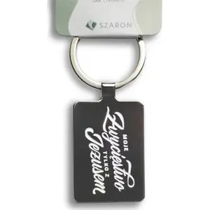 Keychain Szaron engraved key fob 'Moje zwycięstwo' by Szaron, model 463705