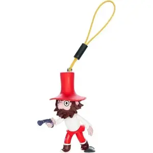 Keychain accessory Tisso-Toys Rumcajs character hanging charm, small decorative keyring